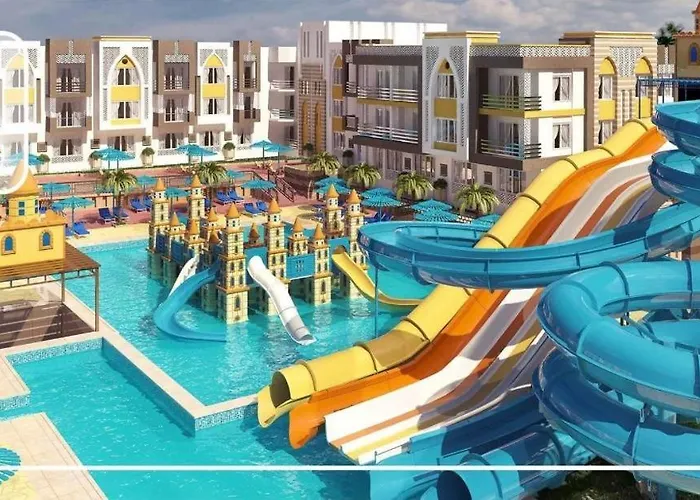 Le Mirage Bay And Aqua Park One Bedroom Private Inside View Aqua Building Hurghada